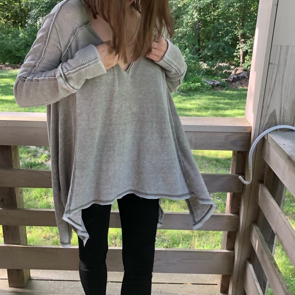 Free People Tops - Free People Gray Tunic